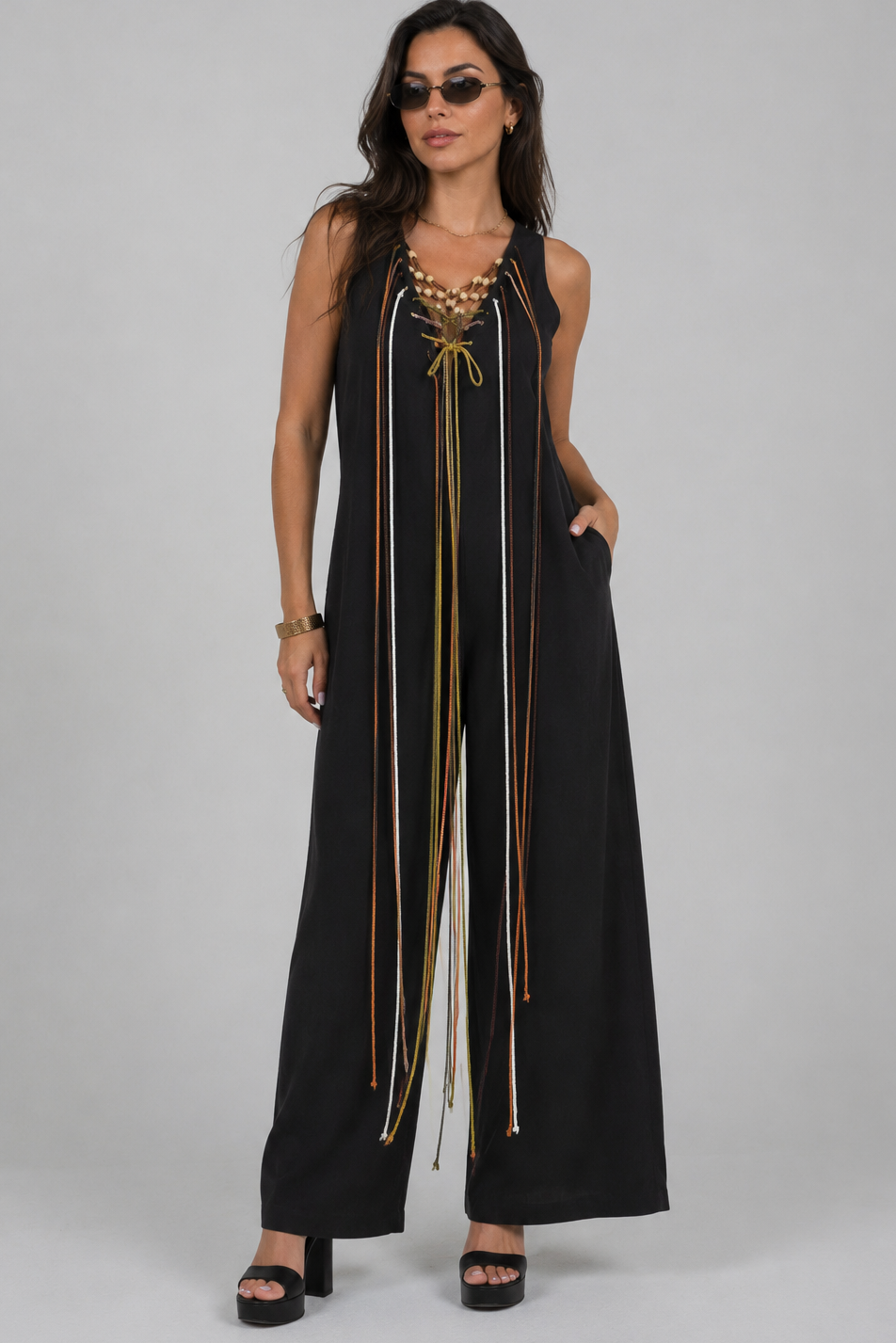 La Nueva Jumpsuit Olive
