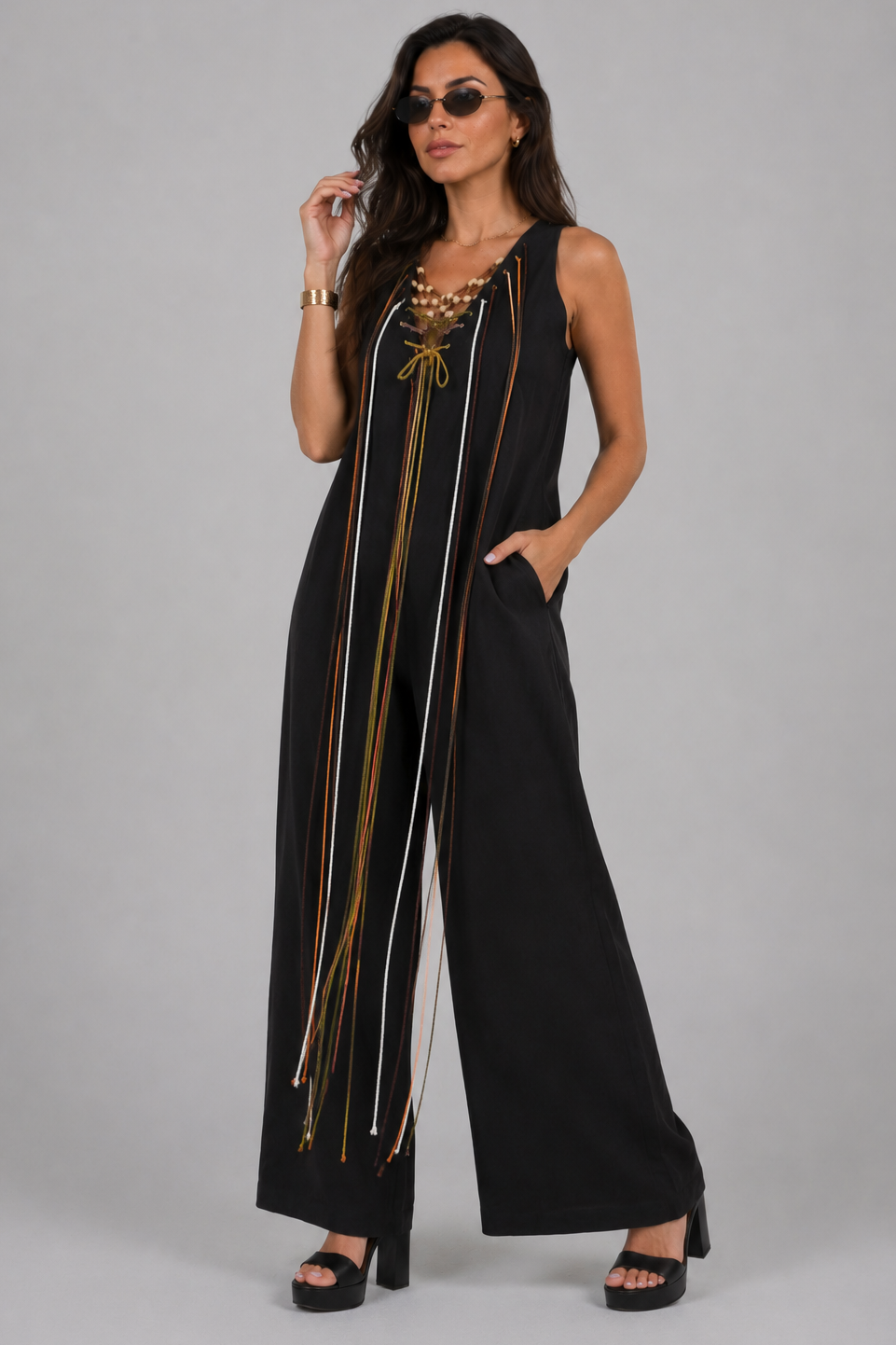 La Nueva Jumpsuit Olive