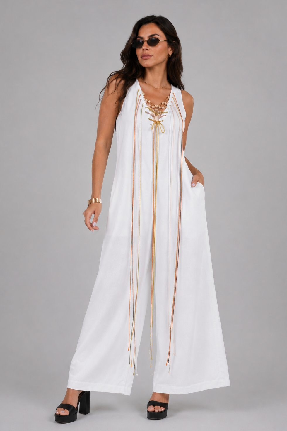La Nueva Jumpsuit Olive