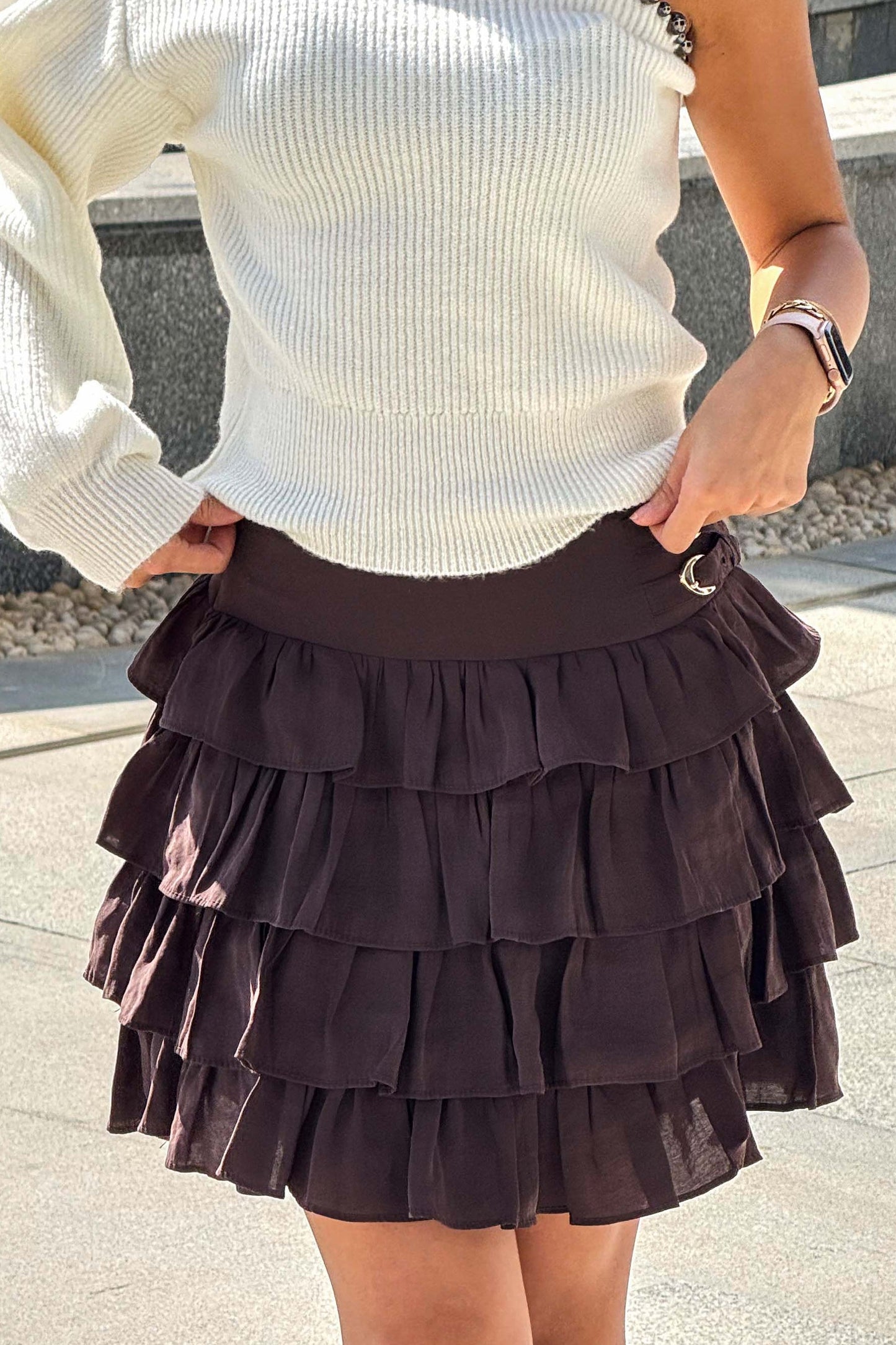 Tiered Ruffle Mini