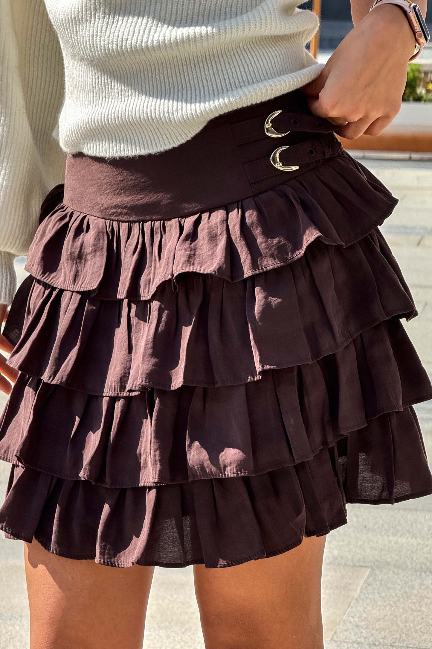 Tiered Ruffle Mini