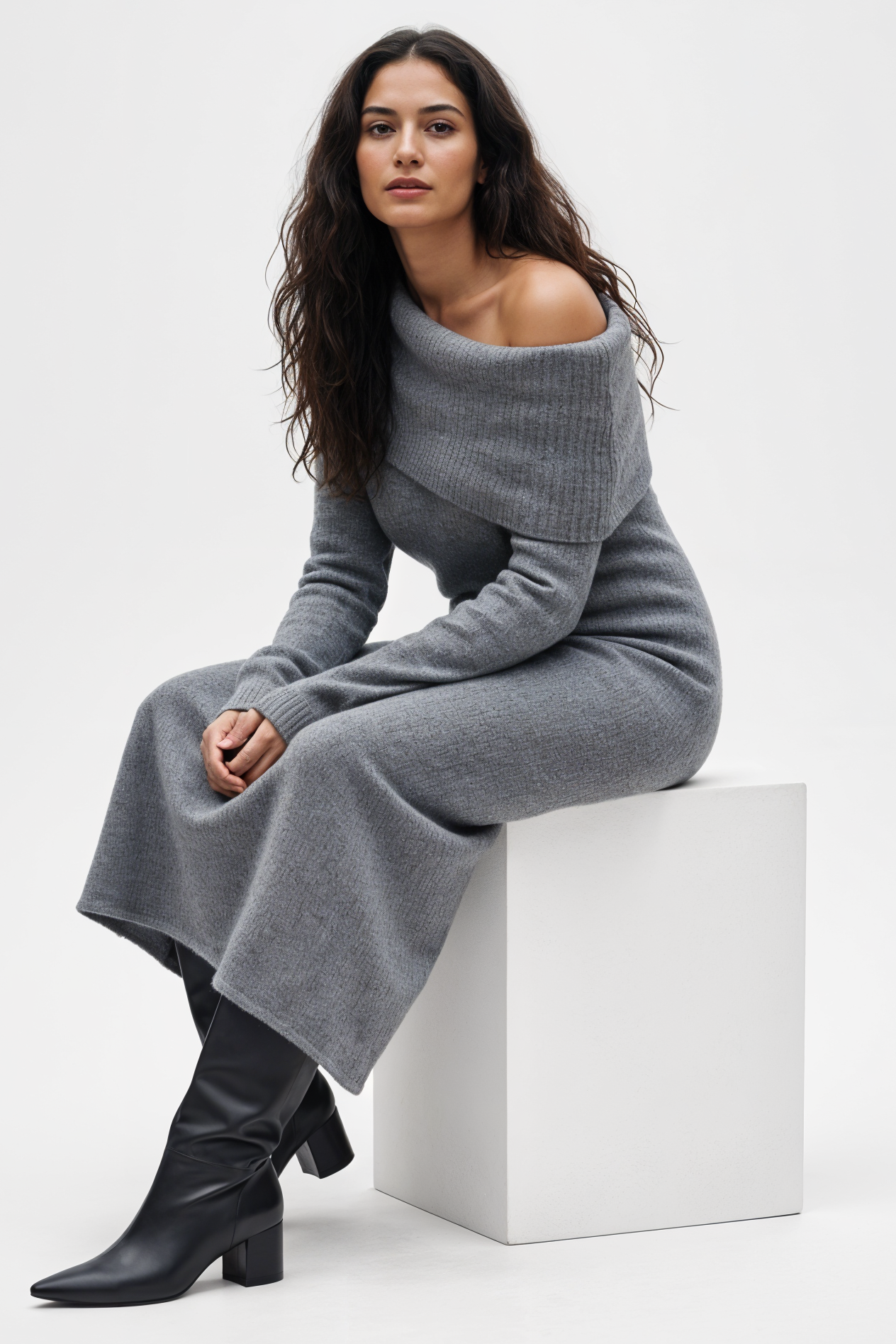 Cloudline Knit Dress